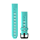 QuickFit 20 Watch Bands Aqua silicone