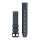 Quick Release Bands (20 mm) Granite blue, black hardware, silicone
